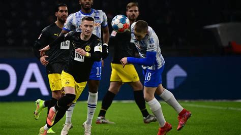 Hertha Berlín 3 Borussia Dortmund 2 resumen resultado y goles del