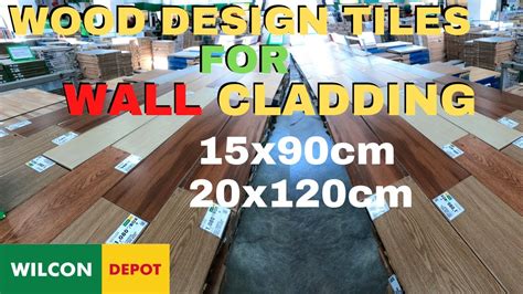 Presyo Ng Wood Design Tiles For Wall Cladding Sa Wilcon San Fernando