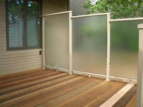 Deck Privacy Screen For Additional Privacy Level | Landscape Design