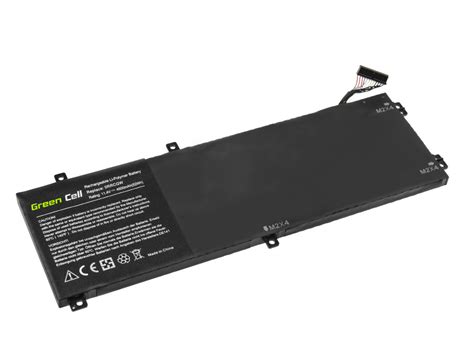 Akku Laitteelle Green Cell Dell XPS 15 9550 Etc 4600mAh 11 4V Akku