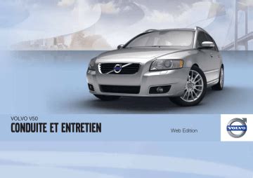 Volvo V50 2012 Manuel De Conduite Et D Entretien Manualzz