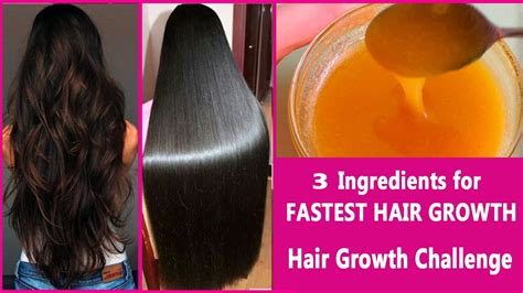 Fastest Hair Growth Treatment At Home Grow Hair Faster And Thicker Naturally Youtube