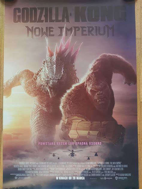 Plakat Filmowy Godzilla I Kong Nowe Imperium Pozna Chartowo Olx Pl