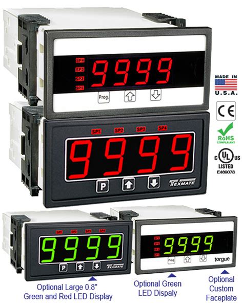 Dl 40 Rtd Function Dedicated Panel Meters Bargraphs And Controllers Texmate Programmable