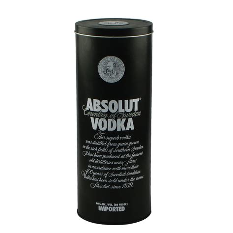 Vodka Metal Tin Box Vodka Alcohol Metal Package Tin Vodka Tin Can