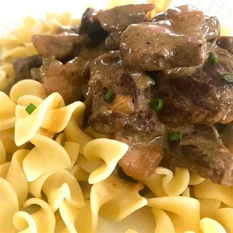 Beef Stroganoff Ready In 20 Minutes Bear Cusine