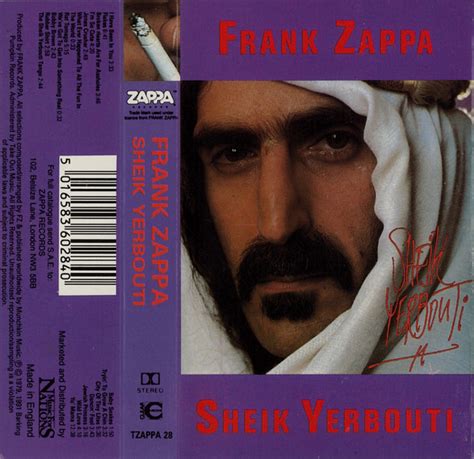 Frank Zappa - Sheik Yerbouti (Cassette, Album, Remastered) | Discogs