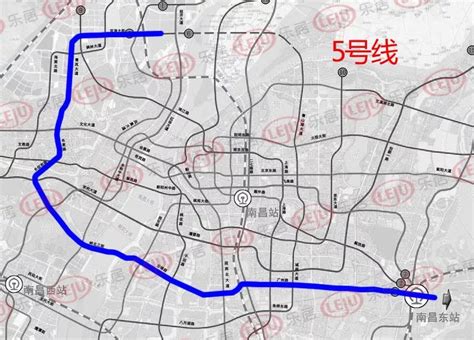 南昌地铁线路规划图 千图网