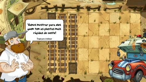 Plants Vs Zombies Velho Oeste Cuidando Do Jardim E Dias E