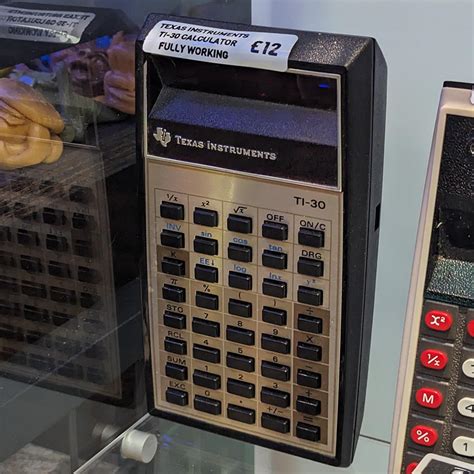 Texas Instruments TI 30 Electronic Calculator