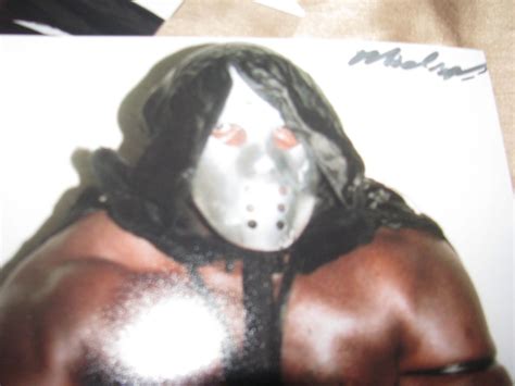 Ahmed Johnson My Wrestling Autograph Collection