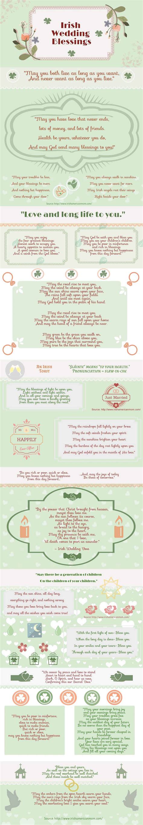 Irish Wedding Blessings Printable From Irish American Mom | Irish ...