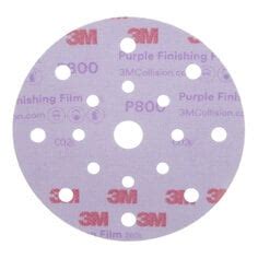 M Hookit Purple Finishing Film Abrasive Disc L In Dust