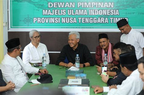 Ganjar Ulama Dan Tokoh Masyarakat Ntt Sepakat Jaga Toleransi