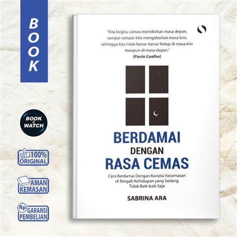 Jual Buku Motivasi Psikologi Berdamai Dengan Rasa Cemas Self