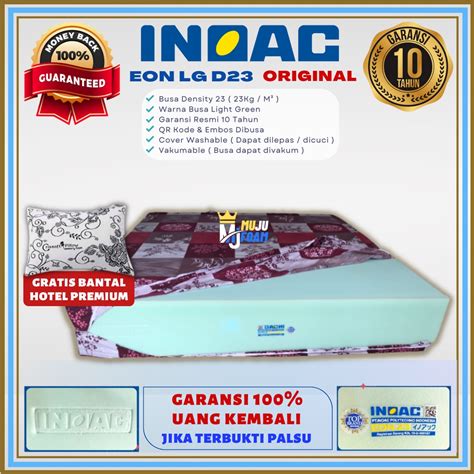 Jual Original Kasur Busa Inoac Eon D Lg Asli Original Garansi