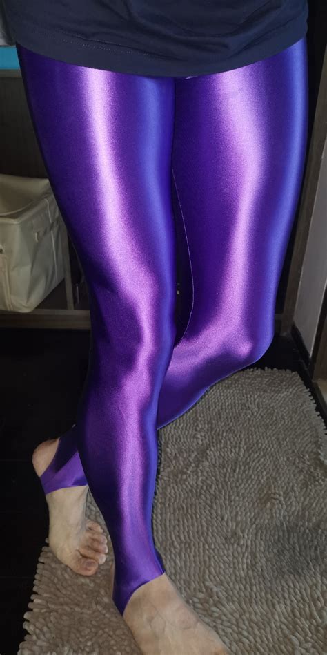 Spandexbj On Twitter Shiny Purple Spandex Tights And Green Leotard Kmvwwu3ijd