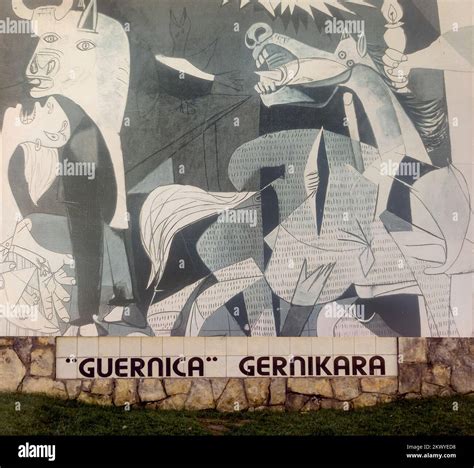 Guernica Spain September Picture Of Picasso S Guernica Stock