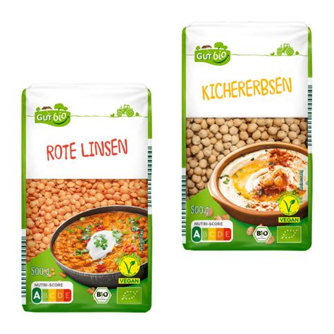 GUT BIO Bio Hülsenfrüchte günstig bei ALDI Nord