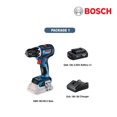 BOSCH 18V GSR 18V 90 C Cordless Drill Driver GSR18V 90 GSR18V 90C