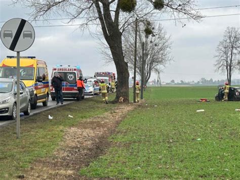 Wypadek Miertelny Na Drodze Krajowej Nr Volkswagen Uderzy W