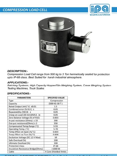 (PDF) Compression Load Cell - DOKUMEN.TIPS