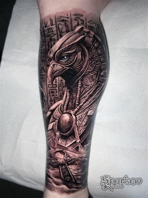 Horus tattoo | Egyptian tattoo sleeve, Egypt tattoo, Egyptian tattoo