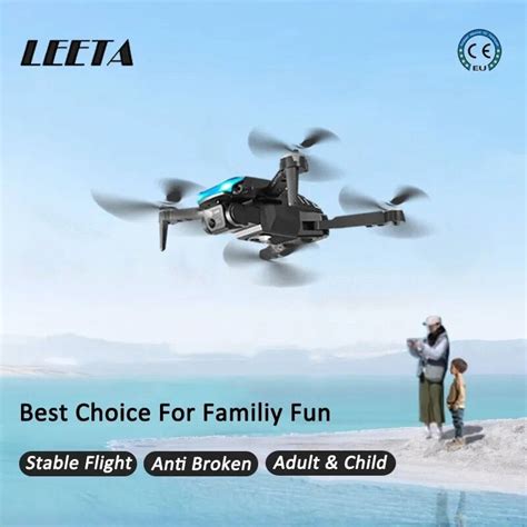 Leeta Drone With K Hd Dual Lens And Optical Flow Hover