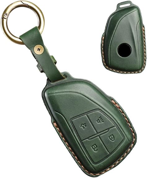 Amazon Hibeyo Leather Key Fob Cover For Buick Envision Gmc Yukon