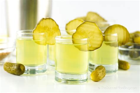 Pickle Shots With Vodka The Soccer Mom Blog