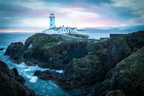 Fanad Head Sunset Sunset Over Fanad Head Lighthouse In Don Matthew