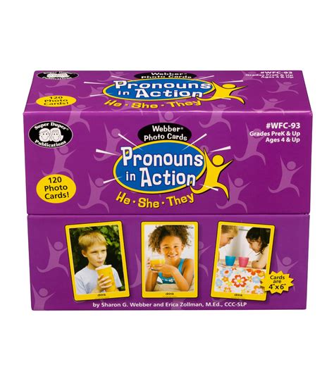 Buy Super Duper Publications Webber Photo Cards Pronouns In Action