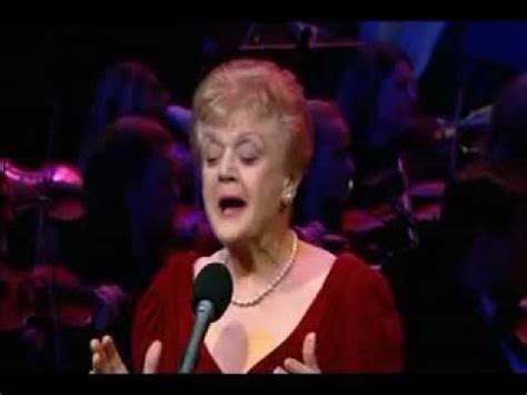 Here’s a video of Angela Lansbury singing not while I’m around from ...