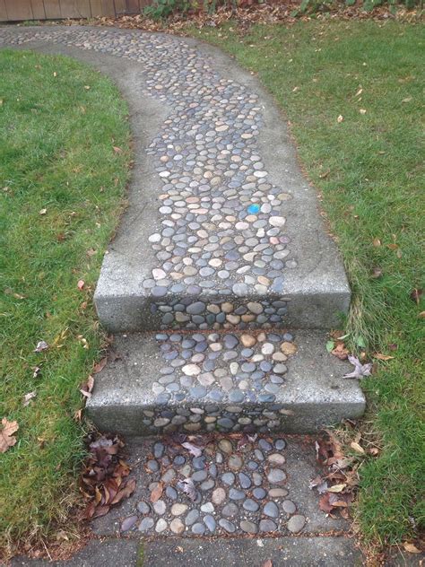 River Rock Garden Path