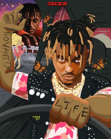 Juice Wrld Album Cover Drawing