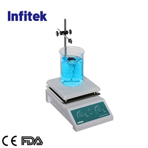 Infitek L Laboratory Ceramic Digital Magnetic Stirrer Hotplate With