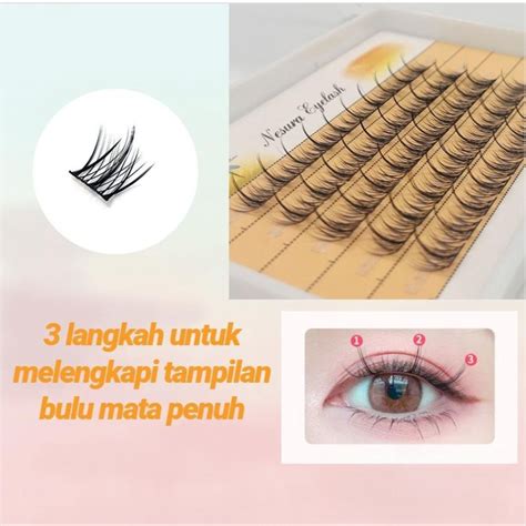 Jual Morjx Nesura D D D D Bulu Mata Palsu Eyelash Russian Volume