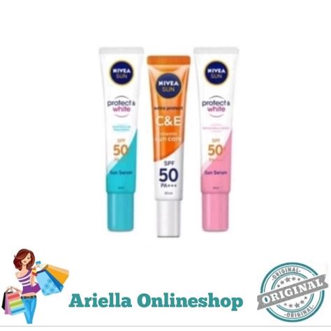 Jual Nivea Sun Face Protection Serum SPF 50 30 Ml Instant Aura Oil