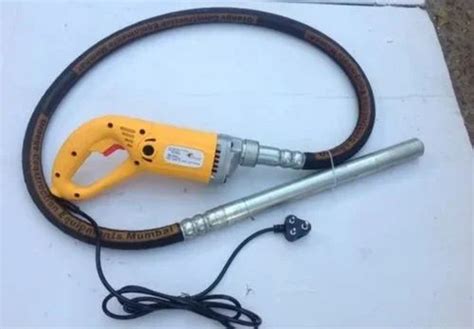 Automatic Mild Steel Handheld Concrete Needle Vibrator Power 650 W