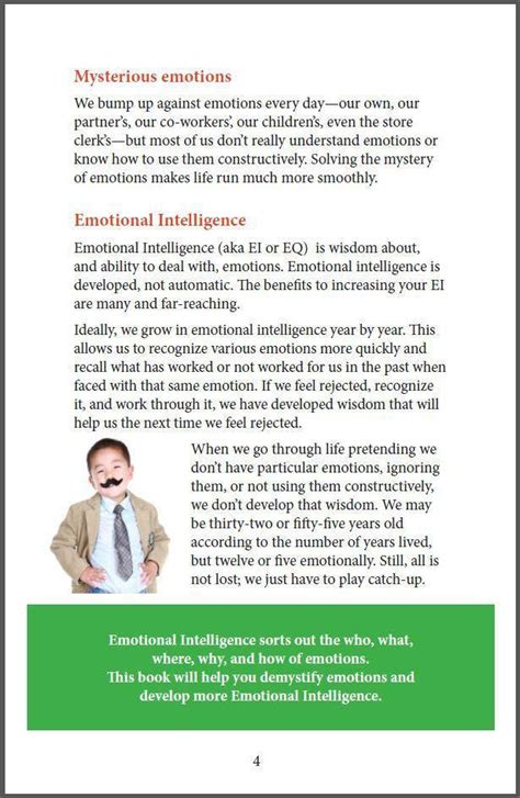 Emotional Intelligence Book - Dealing With Emotions – Ann Silvers, MA