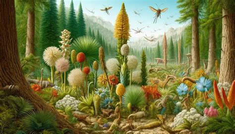 Flowering Plants Emerge The Early Cretaceous Epoch