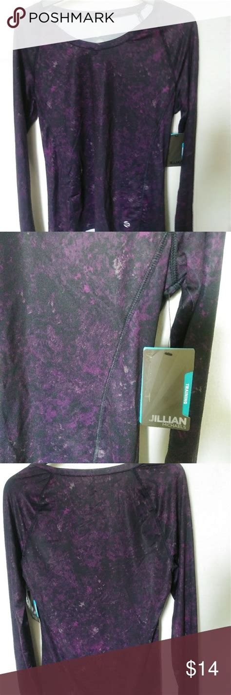 Jillian Michaels Impact Workout Top Sz M Workout Tops Clothes