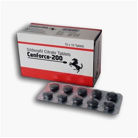 Cenforce 200 Mg Sildenafil Citrate Tablet At Rs 350 Strip Of 10 Tablets