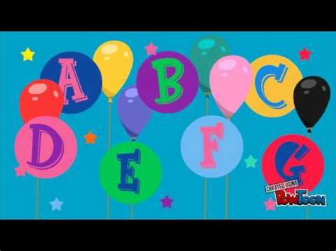 ABC Song with Balloons Nursery Rhymes - Kids Songs MG - YouTube