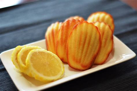 Madeleines au citron Gâteaux Délices