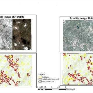 Land Use Map (As per year 2016 and year 2019 satellite data) of Study... | Download Scientific ...