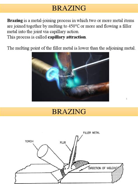 brazing brazing   metal joining process      metal