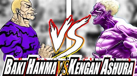 JACK HANMA VS RAIAN KURE BAKI HANMA VS KENGAN ASHURA 2024 YouTube