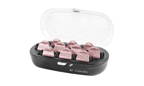 10 Carmen Heated Hair Rollers Groupon Goods