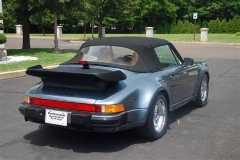 Porsche Carrera Dr Convertible Miles Venetian Blue